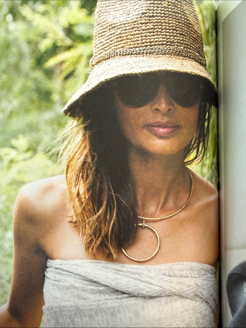 INDIA HICKS Double O Gold Plated Necklace in box